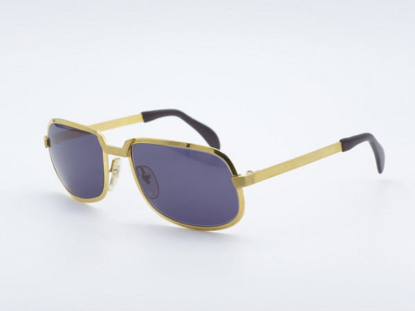 Neostyle Nautic RO20 kleine Version Goldene Metall Sonnenbrille Vintage Rahmen 80er GrauGlasses